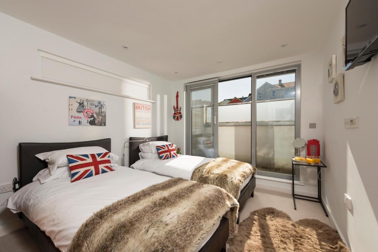 Fistral Beach Penthouse, Newquay Crantock Exterior foto