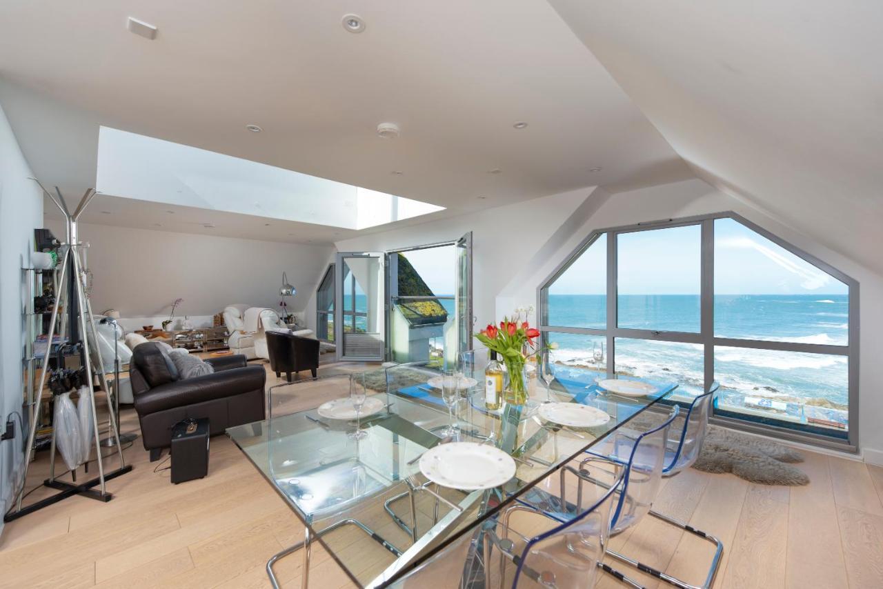Fistral Beach Penthouse, Newquay Crantock Exterior foto