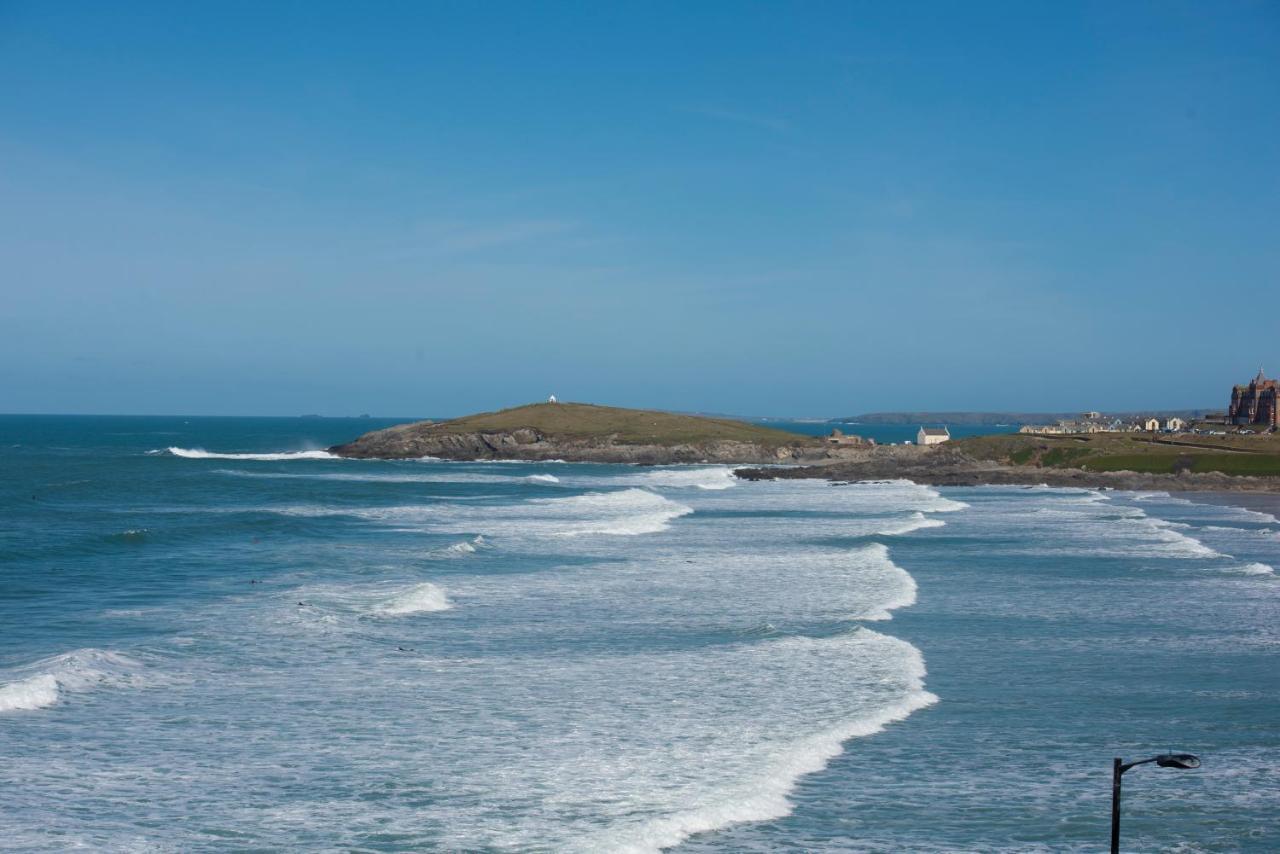 Fistral Beach Penthouse, Newquay Crantock Exterior foto