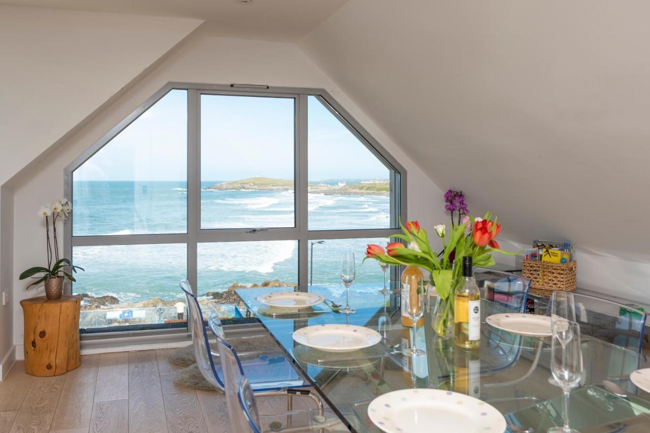 Fistral Beach Penthouse, Newquay Crantock Exterior foto